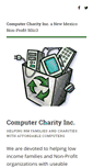Mobile Screenshot of computercharitynm.org